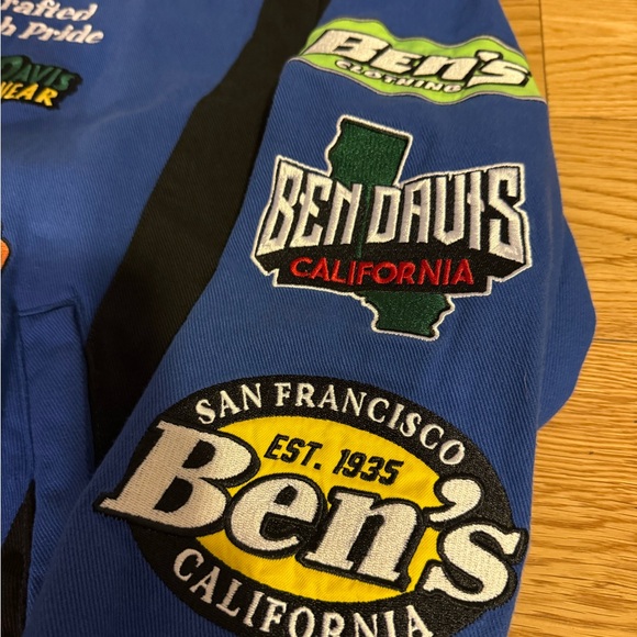 Ben Davis Blue Racing Jacket - Picture 4 of 7